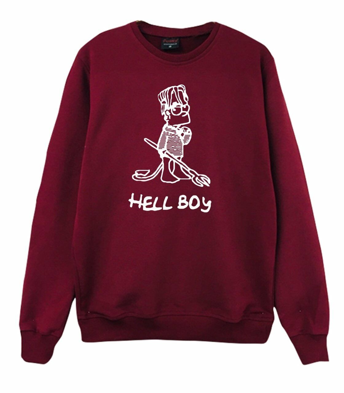 LIL PEEP Baskılı Sweatshirt