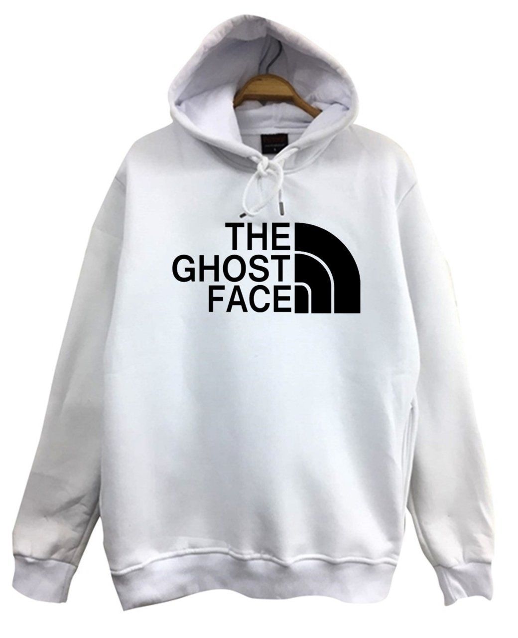 The Ghost Face Baskılı Sweatshirt