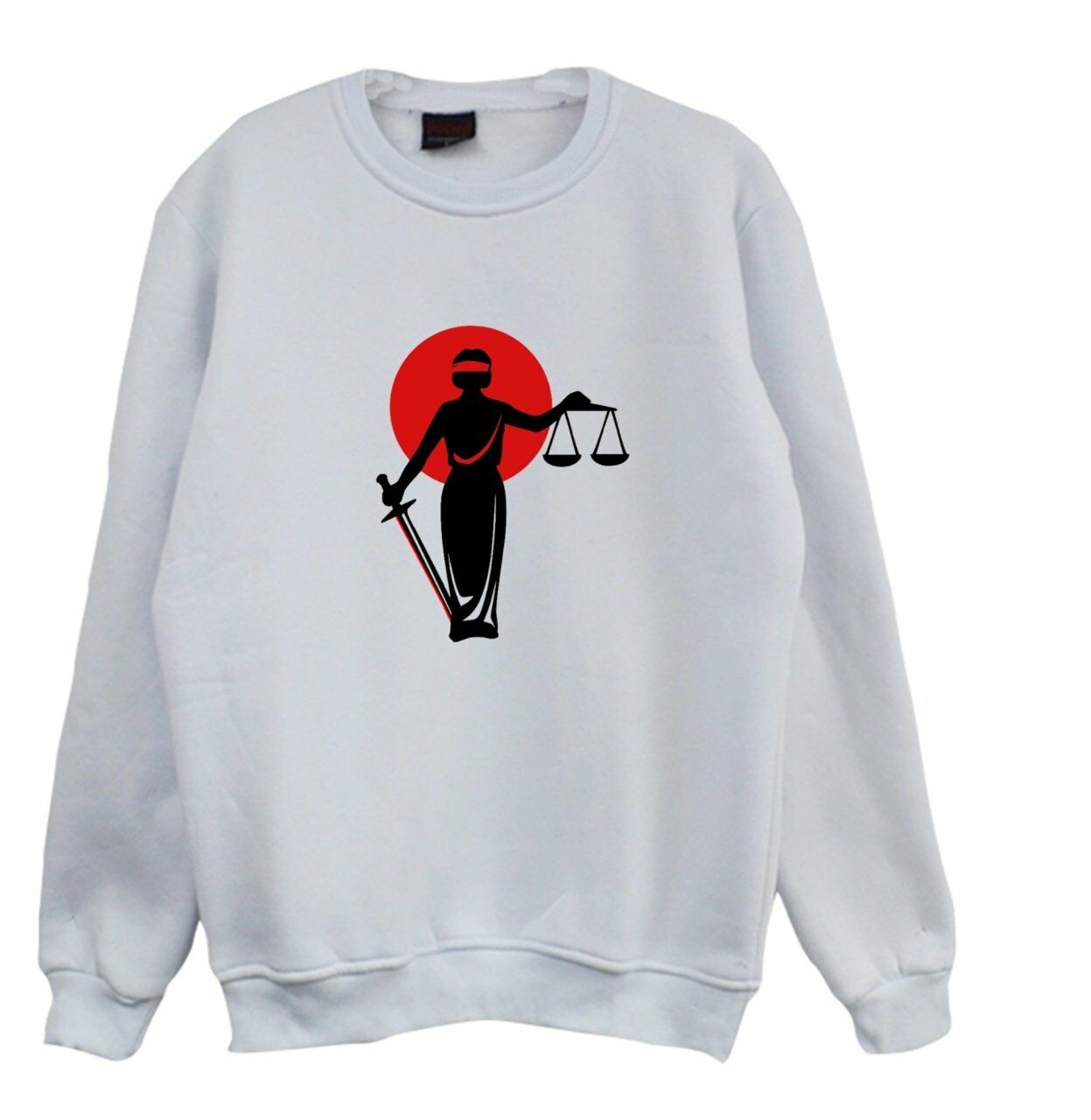 Adalet Baskılı Sweatshirt