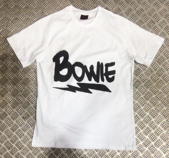 BOWIE Bask l T shirt BEYAZ L