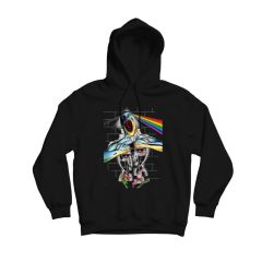 Pink Floyd Baskılı Kapşonlu Sweatshirt