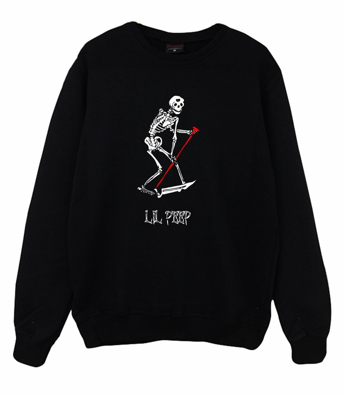 LIL PEEP Baskılı Sweatshirt