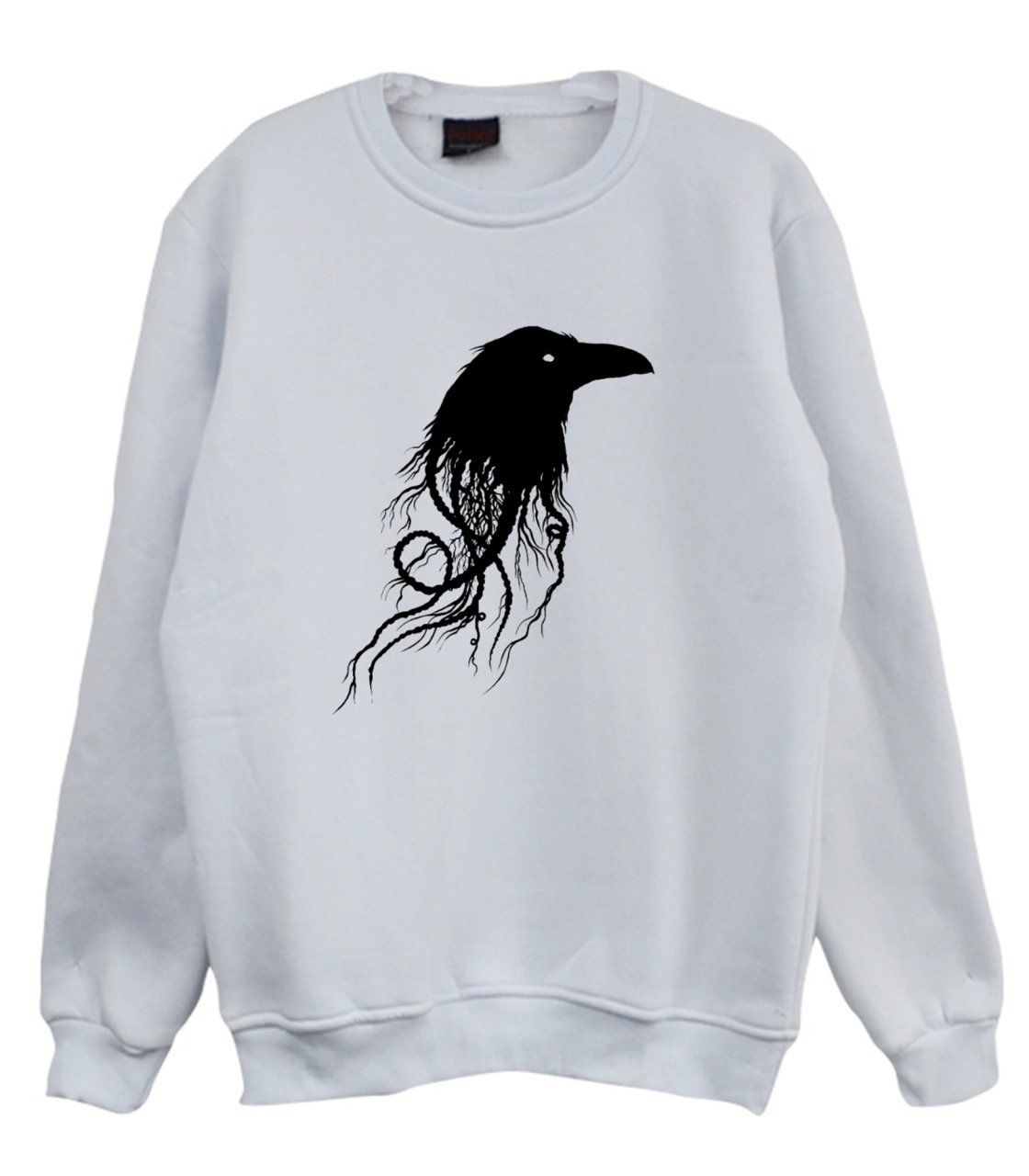 Karga Baskılı Sweatshirt