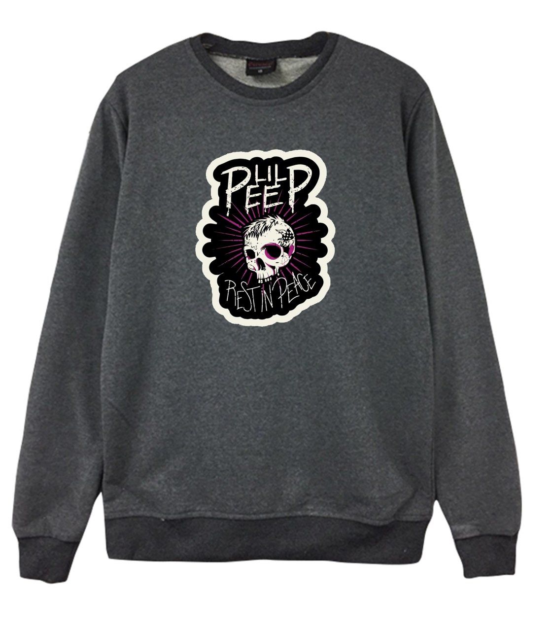LIL PEEP Baskılı Sweatshirt