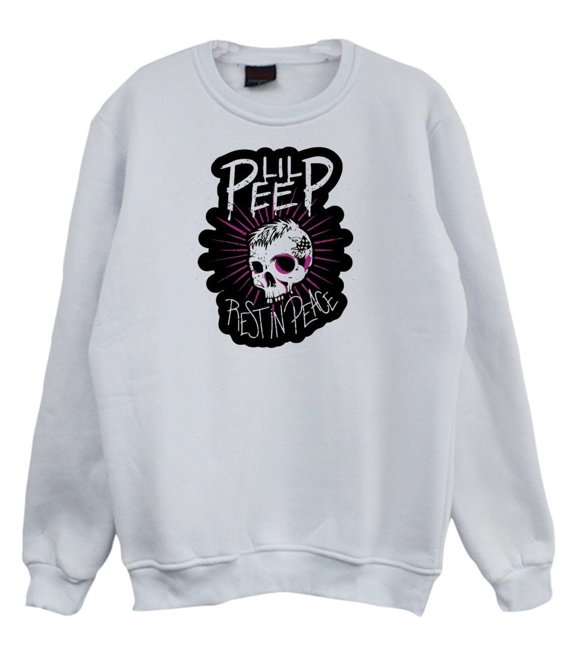LIL PEEP Baskılı Sweatshirt