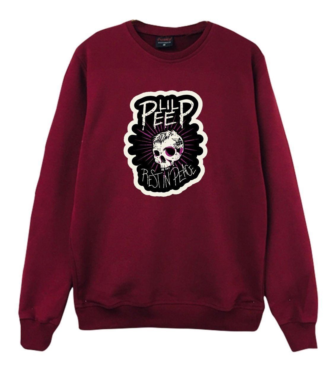 LIL PEEP Baskılı Sweatshirt