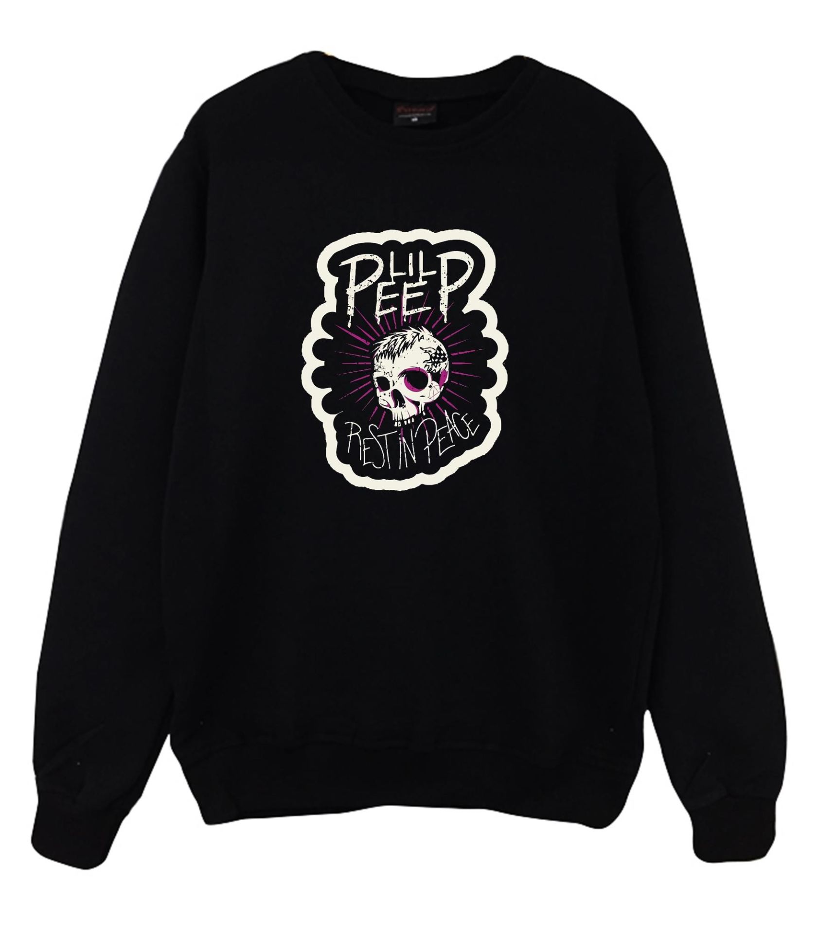 LIL PEEP Baskılı Sweatshirt