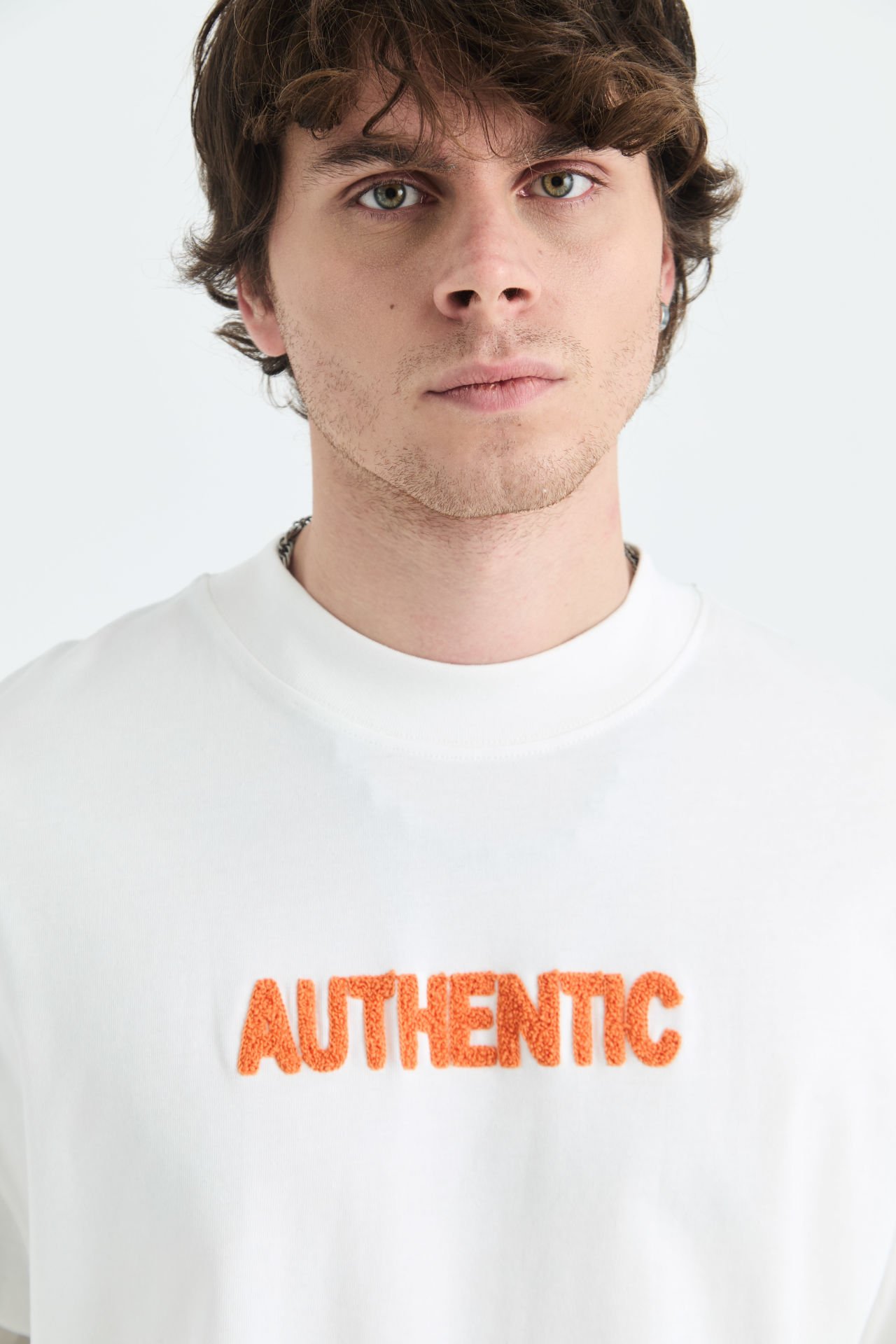 Auethentic Baskılı Unisex %100 Pamuk T-shirt