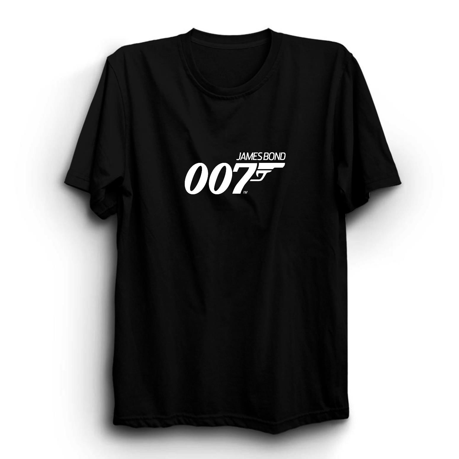 007 James Bond Baskılı Tshirt