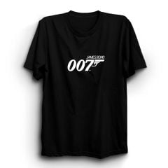 007 James Bond Baskılı Tshirt