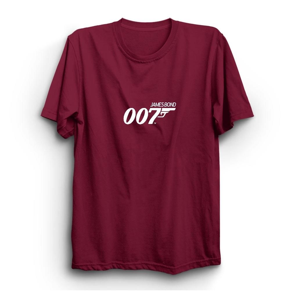 007 James Bond Baskılı Tshirt