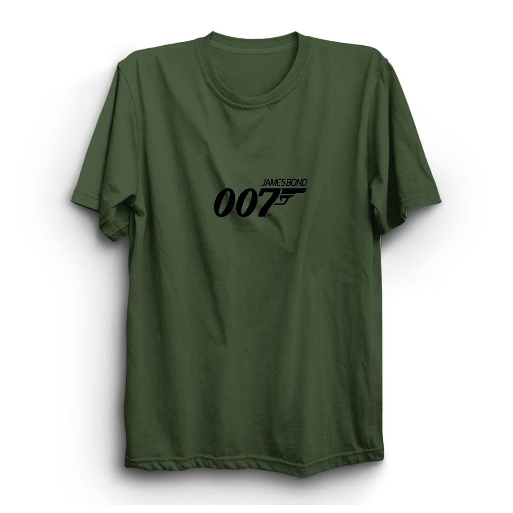 007 James Bond Baskılı Tshirt