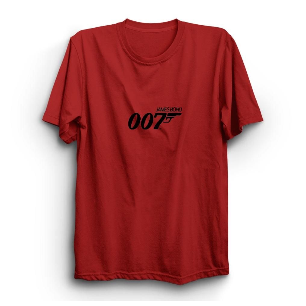 007 James Bond Baskılı Tshirt