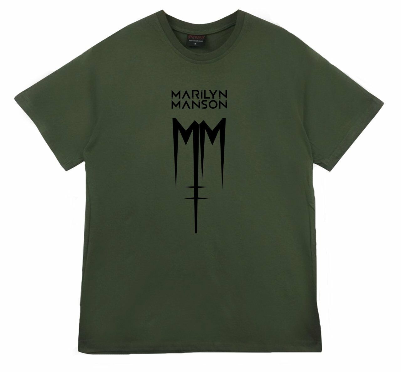 Marilyn Manson Baskılı T-shirt
