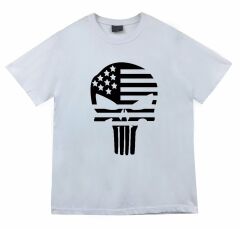 Kuru Kafa Baskılı T-shirt