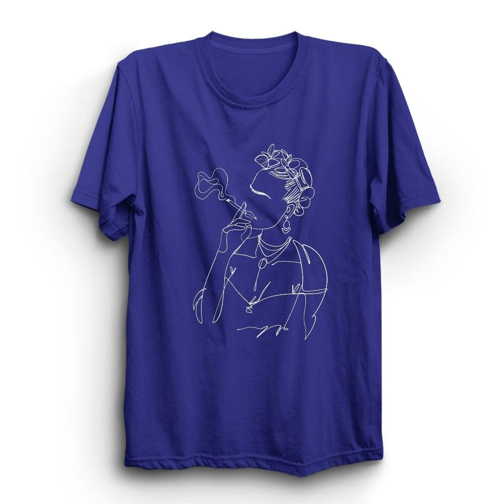 Frida Ressam Baskılı Tshirt