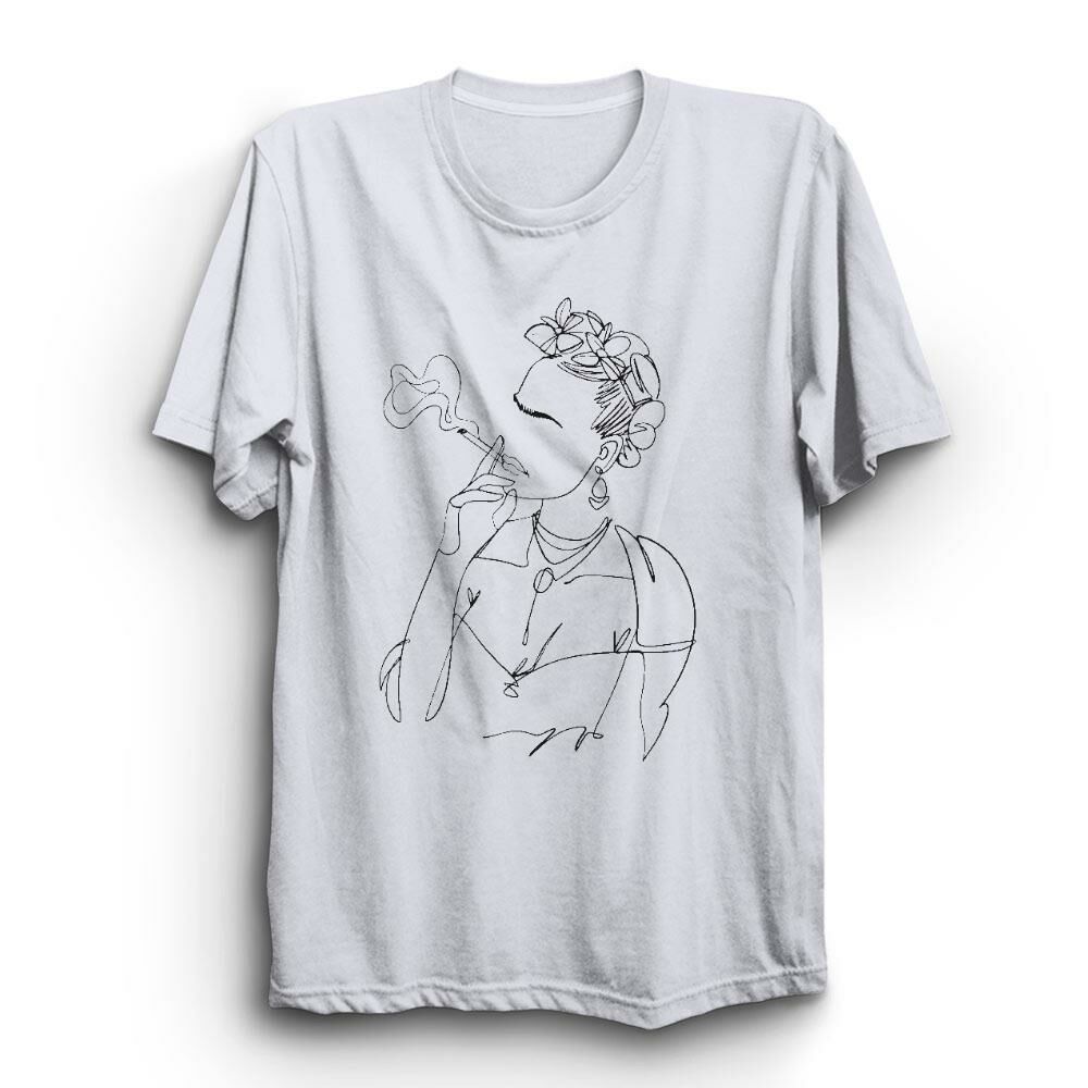 Frida Ressam Baskılı Tshirt