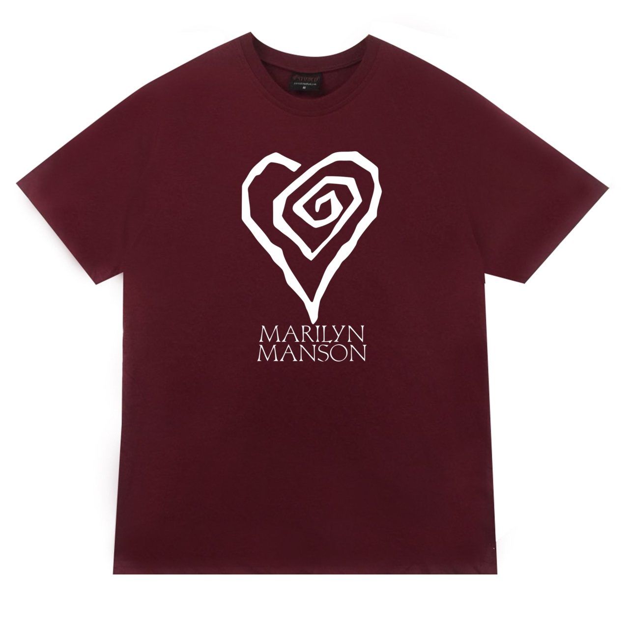 Marilyn Manson Baskılı T-shirt