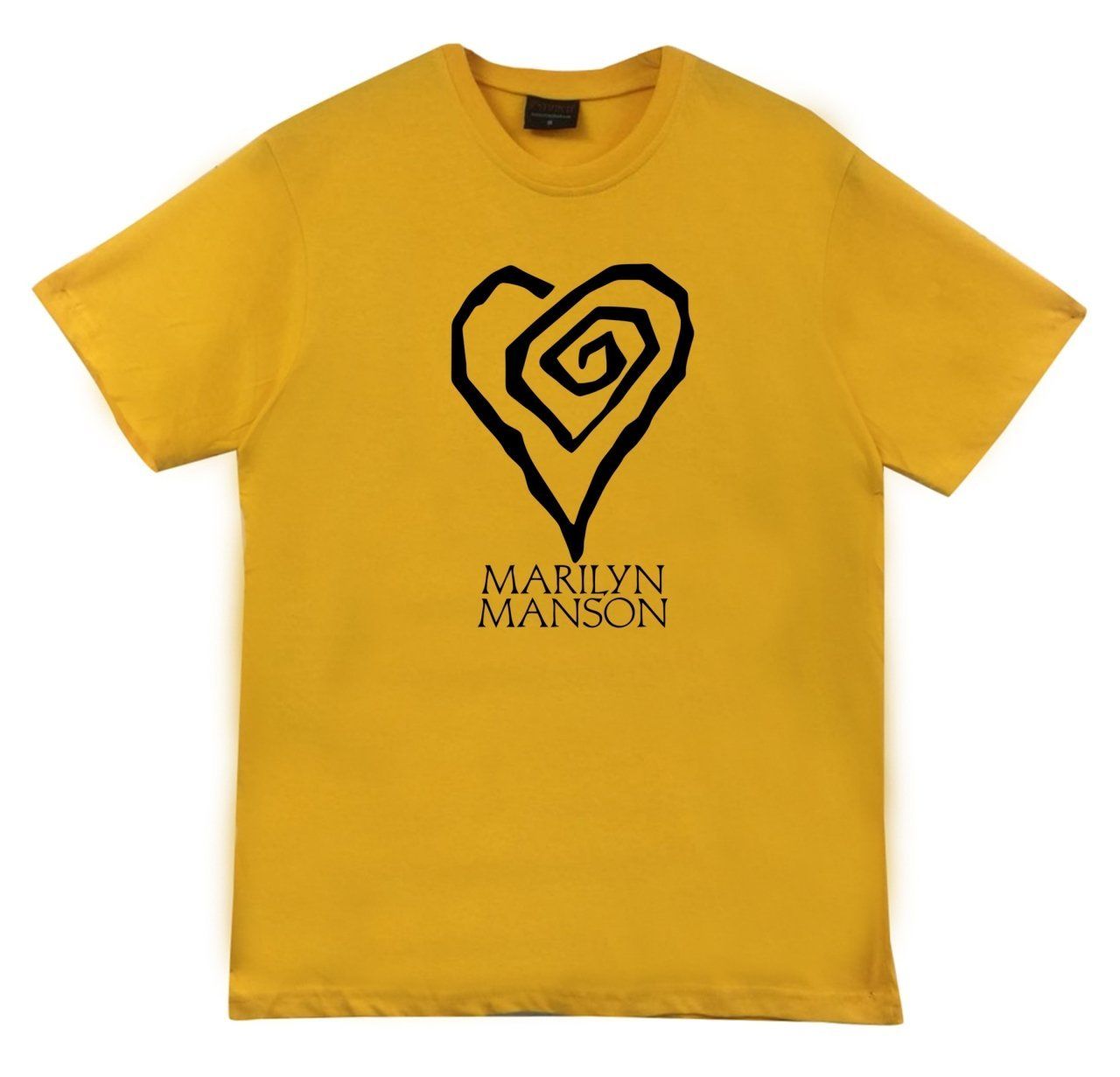 Marilyn Manson Baskılı T-shirt