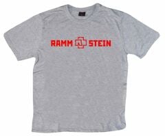 Rammstein Baskılı T-shirt