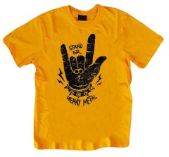 Rock And Roll Baskılı T-shirt