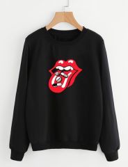 ROLLING STONES Baskılı Sweatshirt