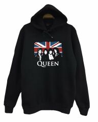 Queen Baskılı Sweatshirt