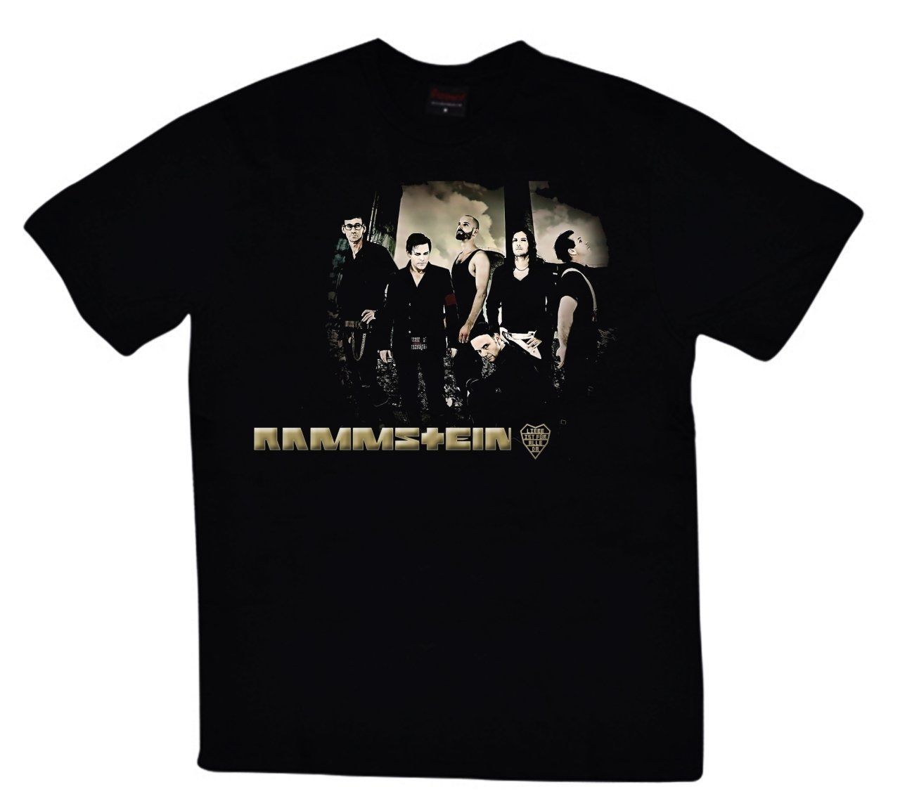 Rammstein Baskılı T-shirt