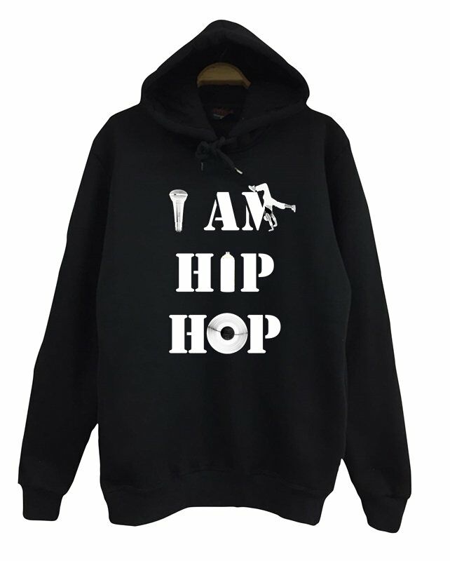 I AM HIP HOP Baskılı Çocuk Sweatshirt