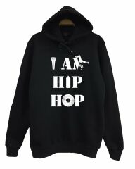 I AM HIP HOP Baskılı Çocuk Sweatshirt