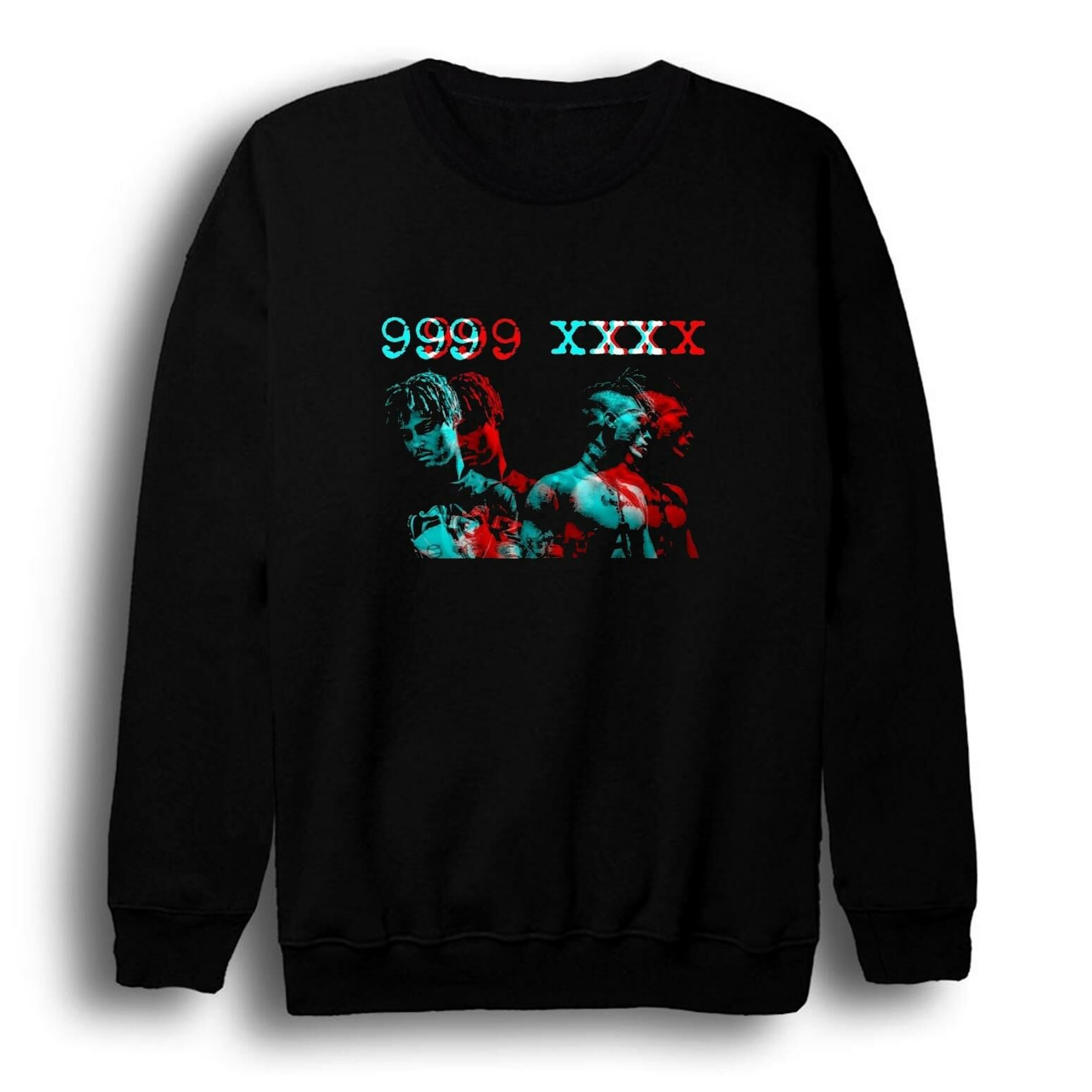 Xxxtentacion Baskılı Bisiklet Yaka Sweatshirt