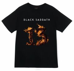Black Sabbath Baskılı T-shirt