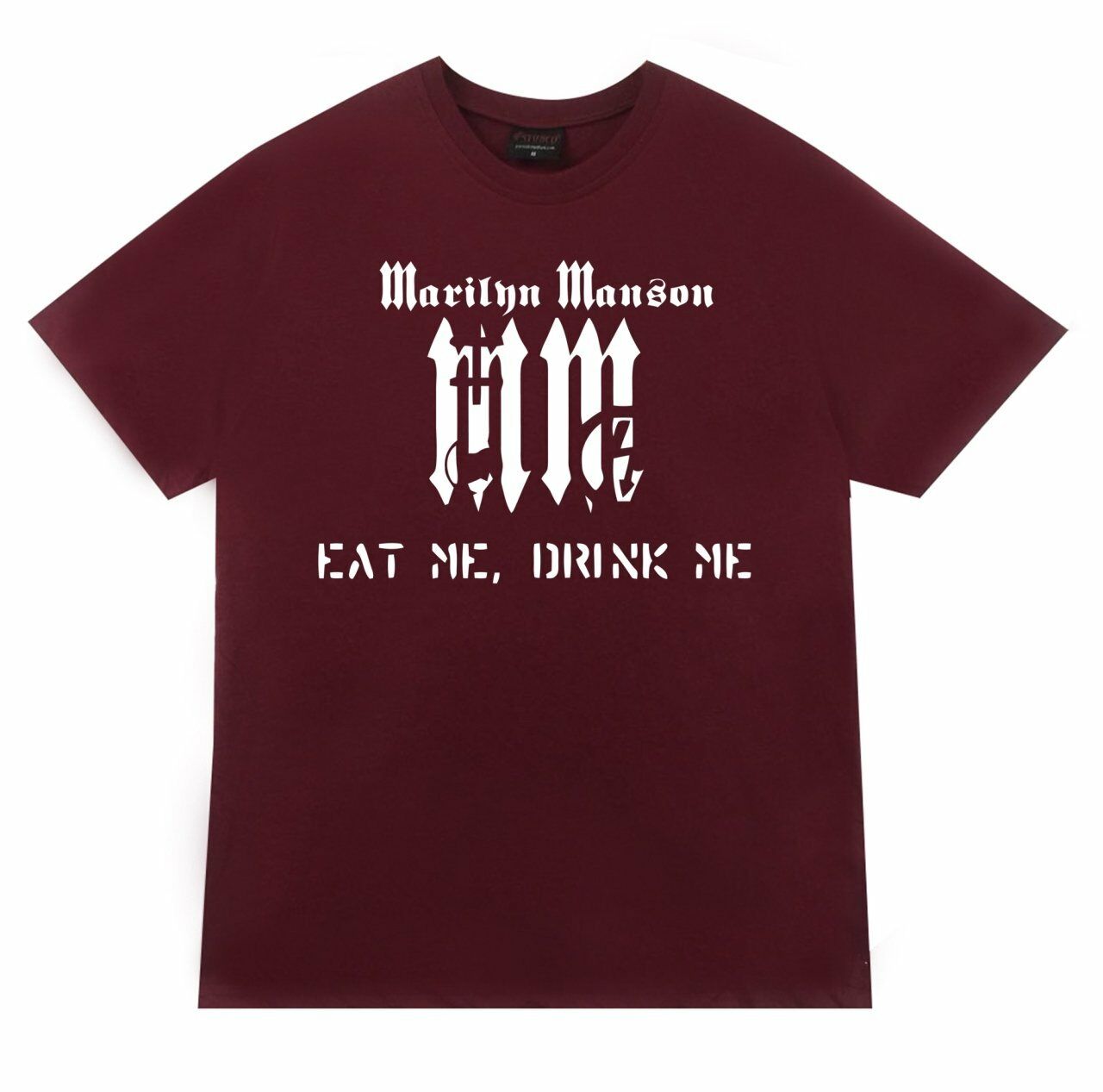Marilyn Manson Baskılı T-shirt