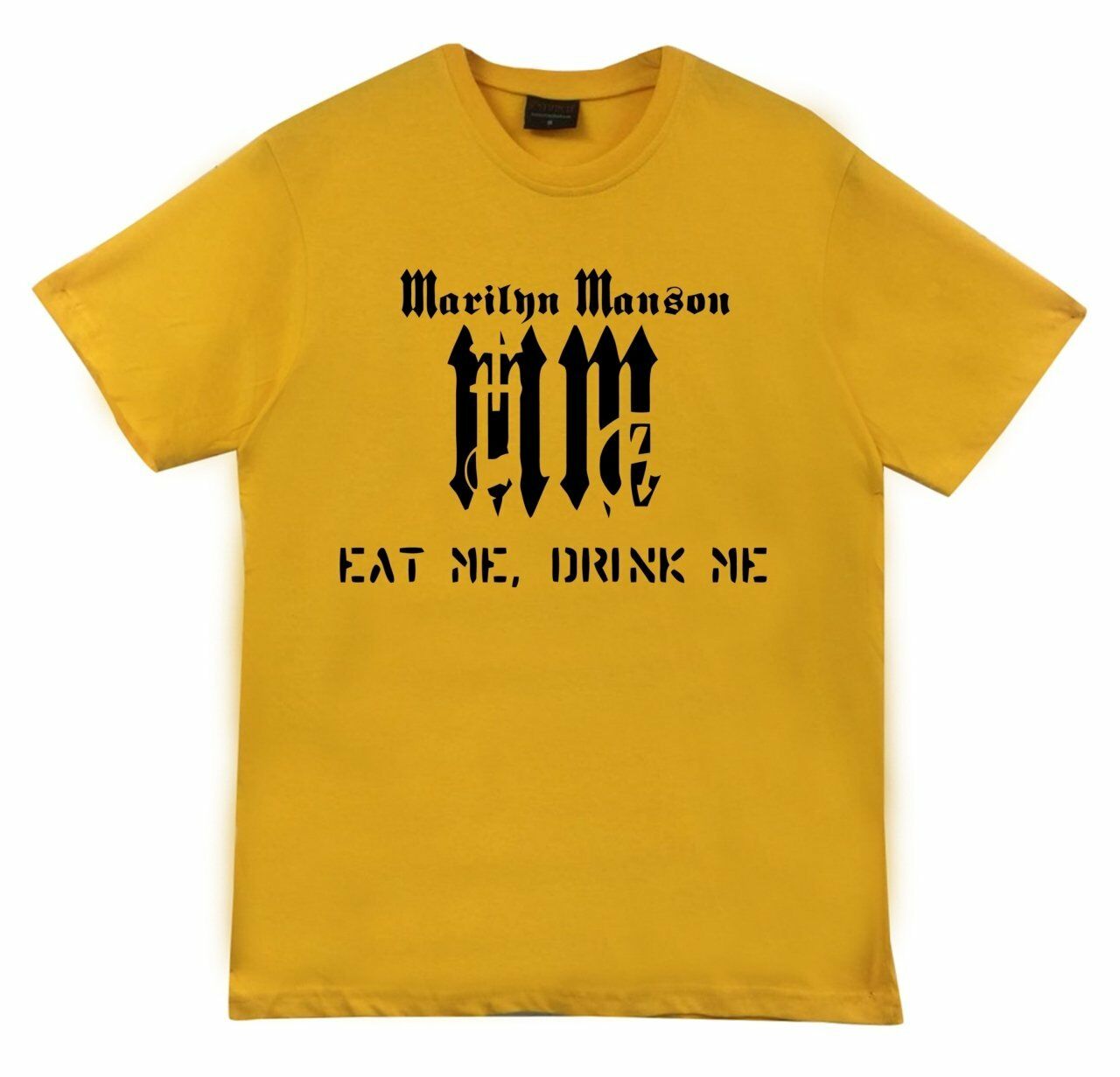 Marilyn Manson Baskılı T-shirt