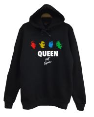 Queen Baskılı Sweatshirt