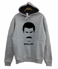 Queen Baskılı Sweatshirt