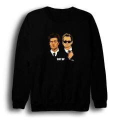How I Met Your Mother Baskılı Bisiklet Yaka Sweatshirt