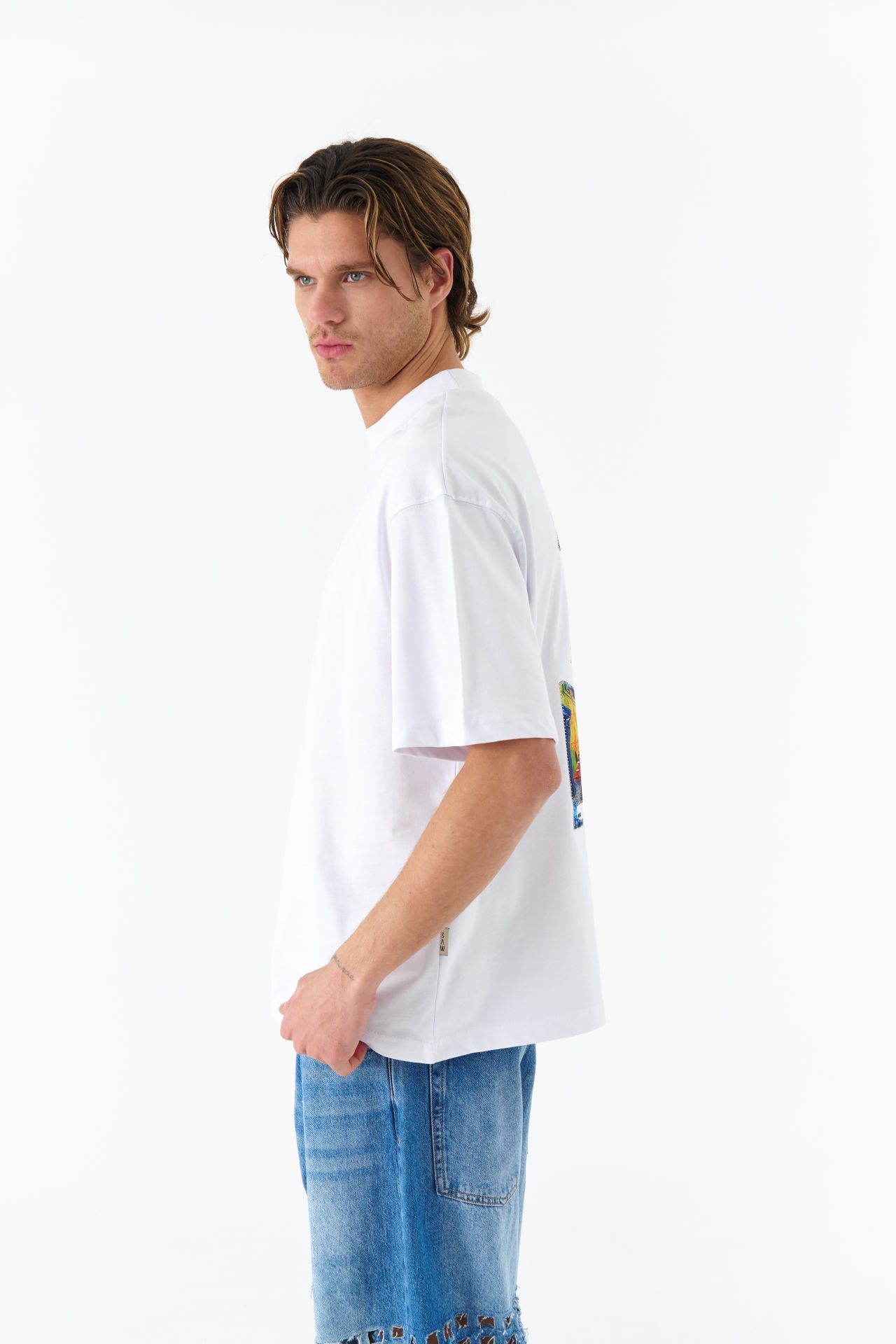 Vincent Van Gogh Baskılı, Nakışlı Unisex %100 Pamuk T-shirt