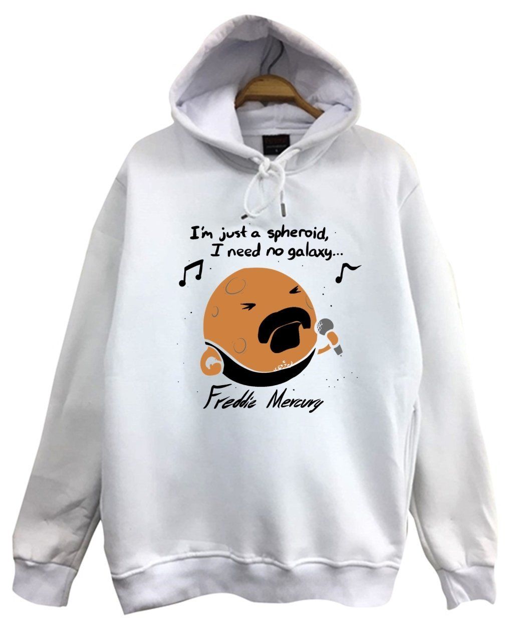 Queen Baskılı Sweatshirt