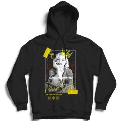 Marilyn Monroe Baskılı Kapşonlu Sweatshirt ( Fame Stoned Gang Collection New Season Hoodie )