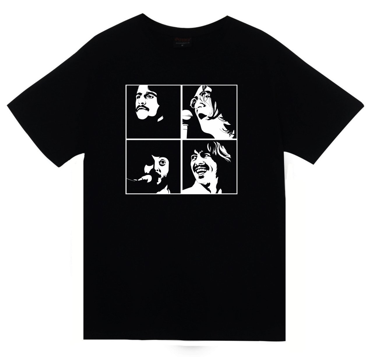The Beatles Baskılı T-shirt