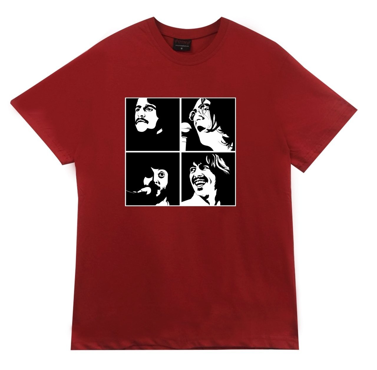 The Beatles Baskılı T-shirt