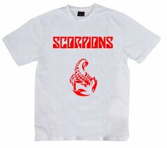 Scorpions Baskılı T-shirt