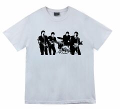 The Beatles Baskılı T-shirt