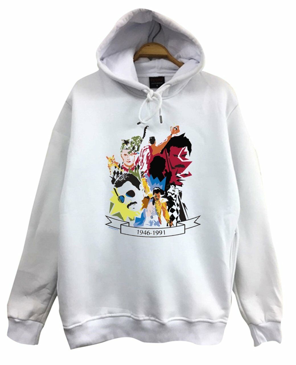 Queen Baskılı Sweatshirt