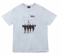 The Beatles Baskılı T-shirt
