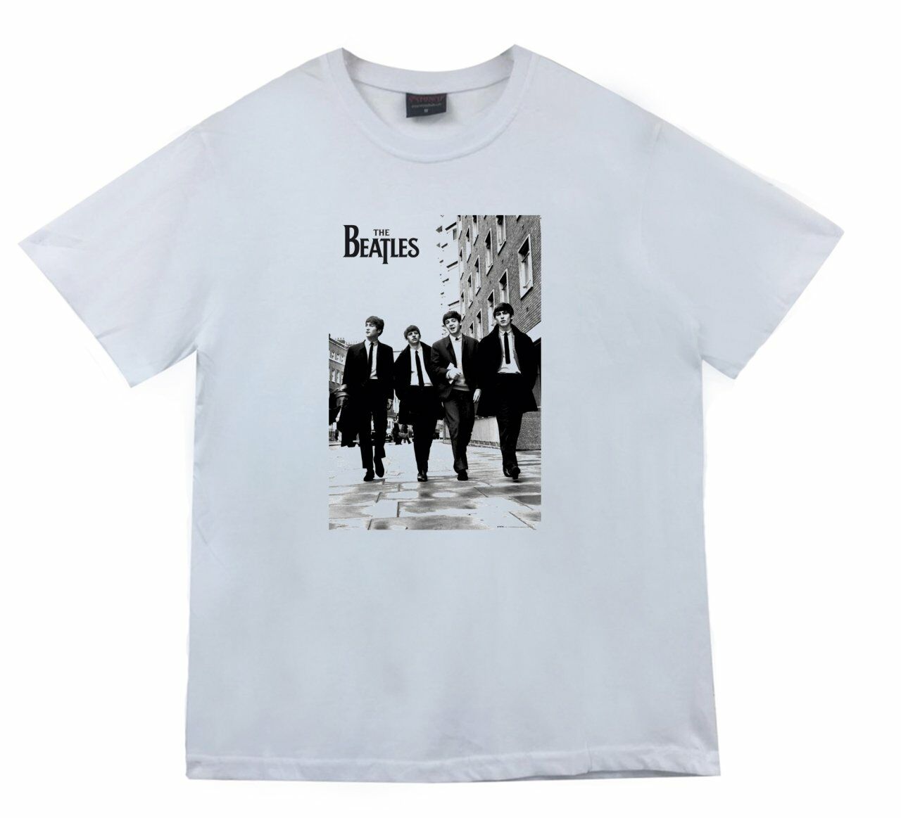 The Beatles Baskılı T-shirt