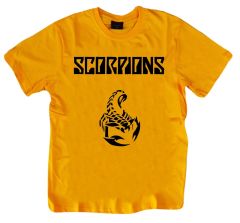 Scorpions Baskılı T-shirt