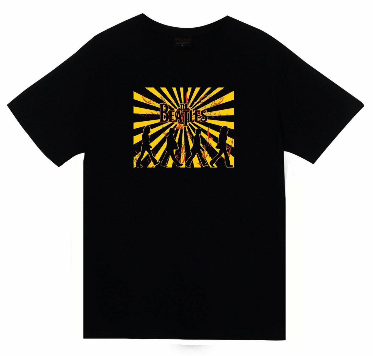 The Beatles Baskılı T-shirt