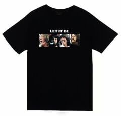 The Beatles Baskılı T-shirt